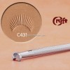 leathercraft tools leather stamp camouflage Craft Japan C431 leather toolings