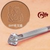 leathercraft tool leather stamp Craft Japan Extra Stamps E691
