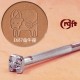 leathercraft tool leather stamp Craft Japan Extra Stamps E687