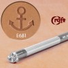 leathercraft tool leather stamp Craft Japan Extra Stamps E681
