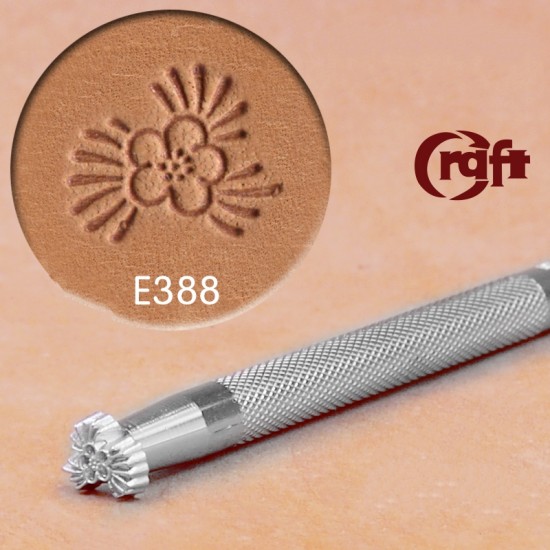 leathercraft tool leather stamp Craft Japan Extra Stamps E388