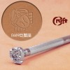 leathercraft tool leather stamp Craft Japan Extra Stamps E689