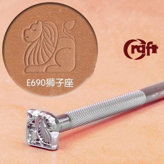 leathercraft tool leather stamp Craft Japan Extra Stamps E690