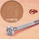 leathercraft tool leather stamp Craft Japan Extra Stamps E690