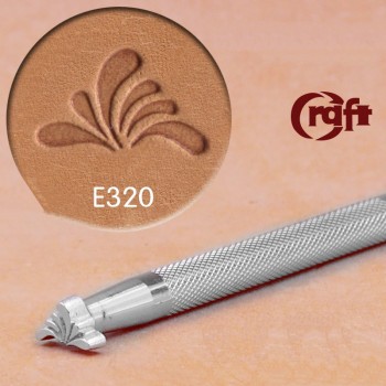 leathercraft tool leather stamp Craft Japan Extra Stamps E320
