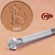 leathercraft tool leather stamp Craft Japan Extra Stamps E671