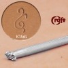 leathercraft tool leather stamp Craft Japan Extra Stamps (K) K156L