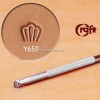 leathercraft tool leather stamp Craft Japan Stamp Flower Petal Y652 leather tools