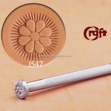 leathercraft tool leather stamp Craft Japan Center Flower Stamp J547 leather tools