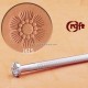 leathercraft tool leather stamp Craft Japan Center Flower Stamp J615 leather tools leathercraft tool leather stamp Craft Japan Center Flower Stamp J615 leather tools