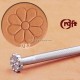 leathercraft tool leather stamp Craft Japan Center Flower Stamp J787 leather tools