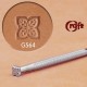 leathercraft tool leather stamp Craft Japan Geometric (G)  G564