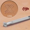 leathercraft tool leather stamp Craft Japan Geometric (G)  G536