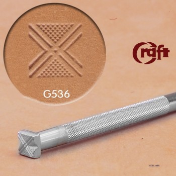leathercraft tool leather stamp Craft Japan Geometric (G)  G536