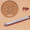 leathercraft tool leather stamp Craft Japan Geometric (G)  G842