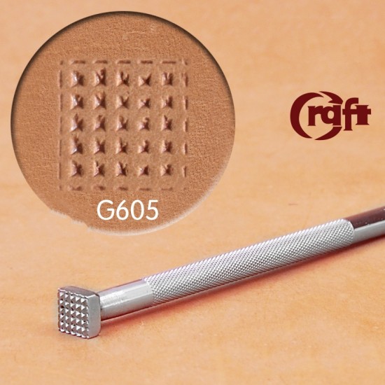 leathercraft tool leather stamp Craft Japan Geometric (G)  G605