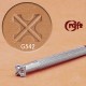 leathercraft tool leather stamp Craft Japan Geometric (G)  G542