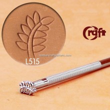 leathercraft tool leather stamp Craft Japan Stamp Leaf L515 leather tools