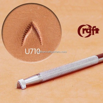 leathercraft tool leather stamp Craft Japan Stamp Mulefoot U710 leather tools