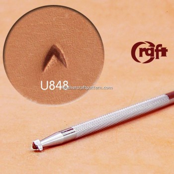 leathercraft tool leather stamp Craft Japan Stamp Mulefoot U848 leather tools