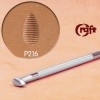 leathercraft tool leather stamp Craft Japan Pear Shader P216 leather tools