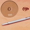 leathercraft tool leather stamp Craft Japan Seeder S351 leather tools