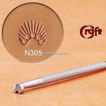 leathercraft tool leather stamp Craft Japan Stamp Sunbrust N305 leather tools