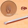 leathercraft tool leather stamp Craft Japan Stamp Sunbrust N363 leather tools