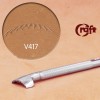 leathercraft tool leather stamp Craft Japan Veiner  V417  leather tools