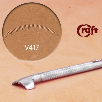 leathercraft tool leather stamp Craft Japan Veiner  V417  leather tools