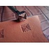 leathercraft tool, leather craft tool, leather stamps, Geometric-2