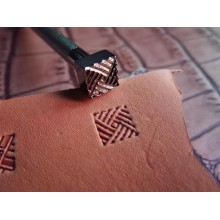 leathercraft tool, leather craft tool, leather stamps, Geometric-2