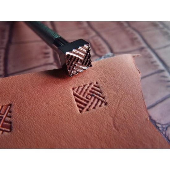leathercraft tool, leather craft tool, leather stamps, Geometric-2