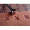 leathercraft tool, leather craft tool, leather stamps, Geometric-3