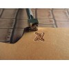 leathercraft tool, leather craft tool, leather stamps, Geometric-5