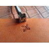 leathercraft tool, leather craft tool, leather stamps, Geometric-6