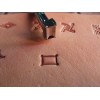 leathercraft tool, leather craft tool, leather stamps, Geometric-8