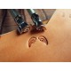 Leather stamp, leather craft tools, leathercraft tool, wings
