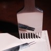 2.7mm, 3.0mm, 3.38mm, 3.85mm, 4.0mm Oblique Europe Style - Leather Stitching Chisel Leathercraft Pricking Iron Tool 