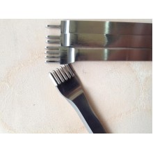 3mm, 4mm, 5mm Diamond chisel - Leather Stitching Chisel Leather craft Pricking Iron Tool 