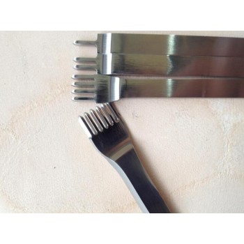 3mm, 4mm, 5mm Diamond chisel - Leather Stitching Chisel Leather craft Pricking Iron Tool 