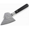 Leather knife, leathercraft cutting knife, leathercraft tool, Damascus steel, No.3
