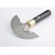Round knife, leathercraft cutting knife, leathercraft tool, Damascus steel, No.4 Round knife, leathercraft cutting knife, leathercraft tool, Damascus steel, No.4