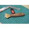 World debut - Good quality replaceable blade leather knife