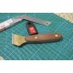 World debut - Good quality replaceable blade leather knife