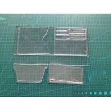 leather tools leather short wallet pattern leather bag mould Acrylic leathercraft tools leather craft tools