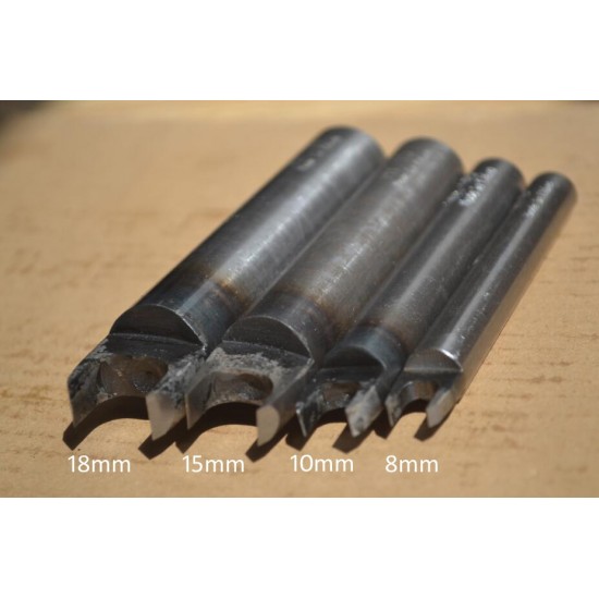 Magnetic snap button install tool, 8mm, 10mm, 15mm, 18mm