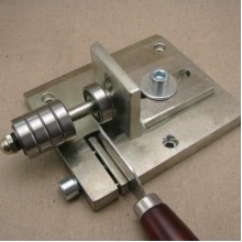 Manual leather splitter machine