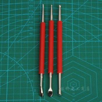 Leathercraft Modelling Spoon & Carving Blade Tool for Leather & PMC