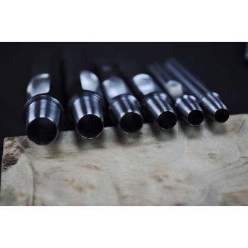 11mm-29mm High quality Round Leather Punches, very sharp, put through leather very easily